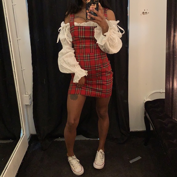 Tartan Mini Dress - Picture 6 of 7